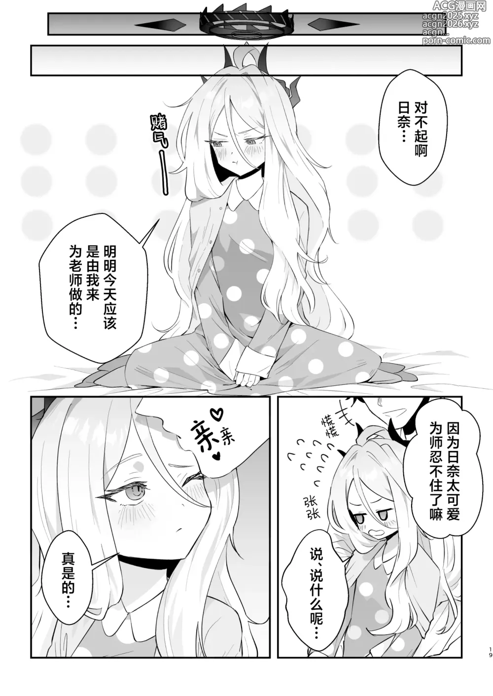 Page 21 of doujinshi 今天就由我来为老师做!