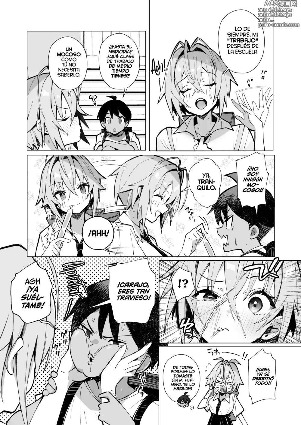 Page 5 of doujinshi Mi verano con la agresiva Nee-chan de al lado〜La Vida Diaria de Kouhai-chan