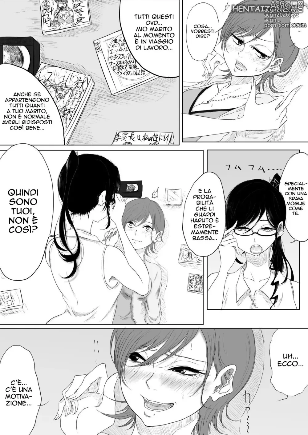 Page 9 of doujinshi La Madre e La Maestra