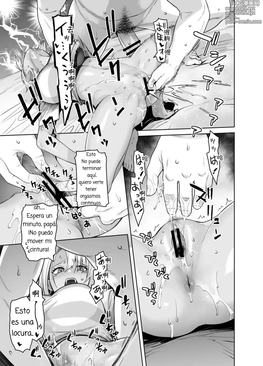 Page 21 of doujinshi Galmusume ga Chichioya tono AijouX