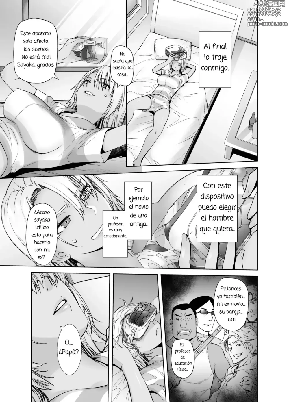 Page 9 of doujinshi Galmusume ga Chichioya tono AijouX