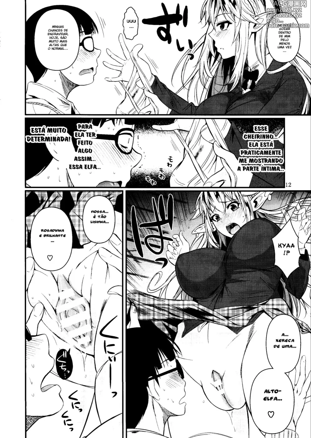 Page 11 of doujinshi High Elf x High School