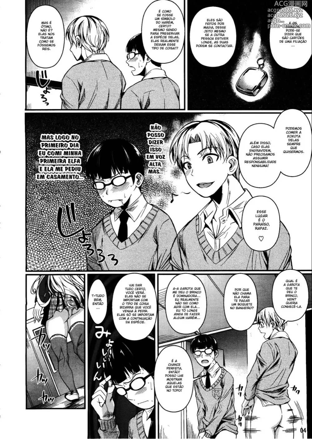 Page 28 of doujinshi High Elf x High School