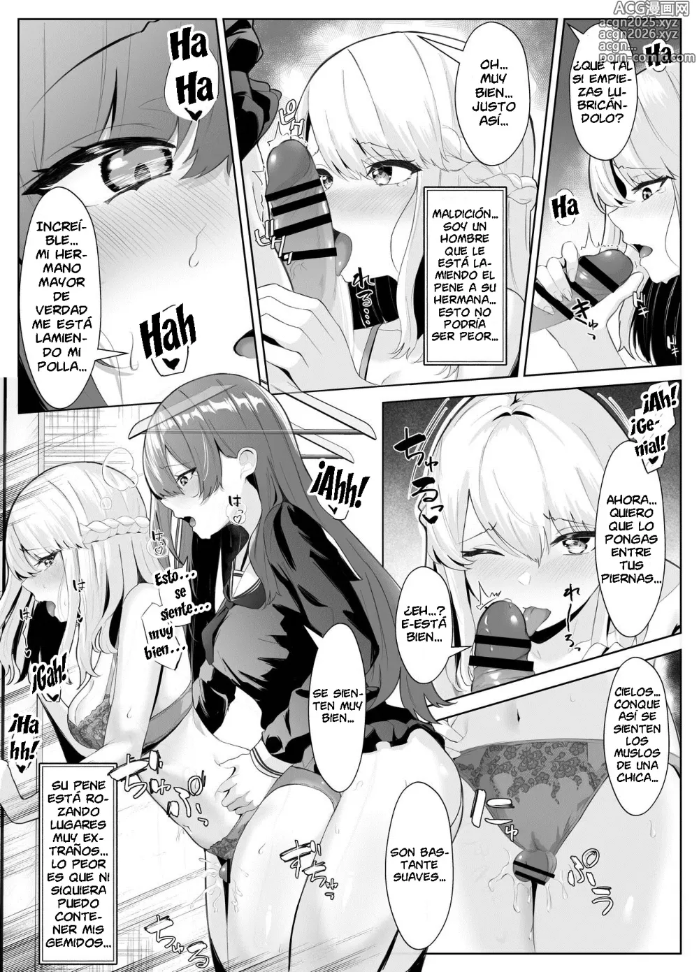 Page 19 of doujinshi La Historia TS de un Hermano Mayor que fue Corrompido por su Hermana Menor