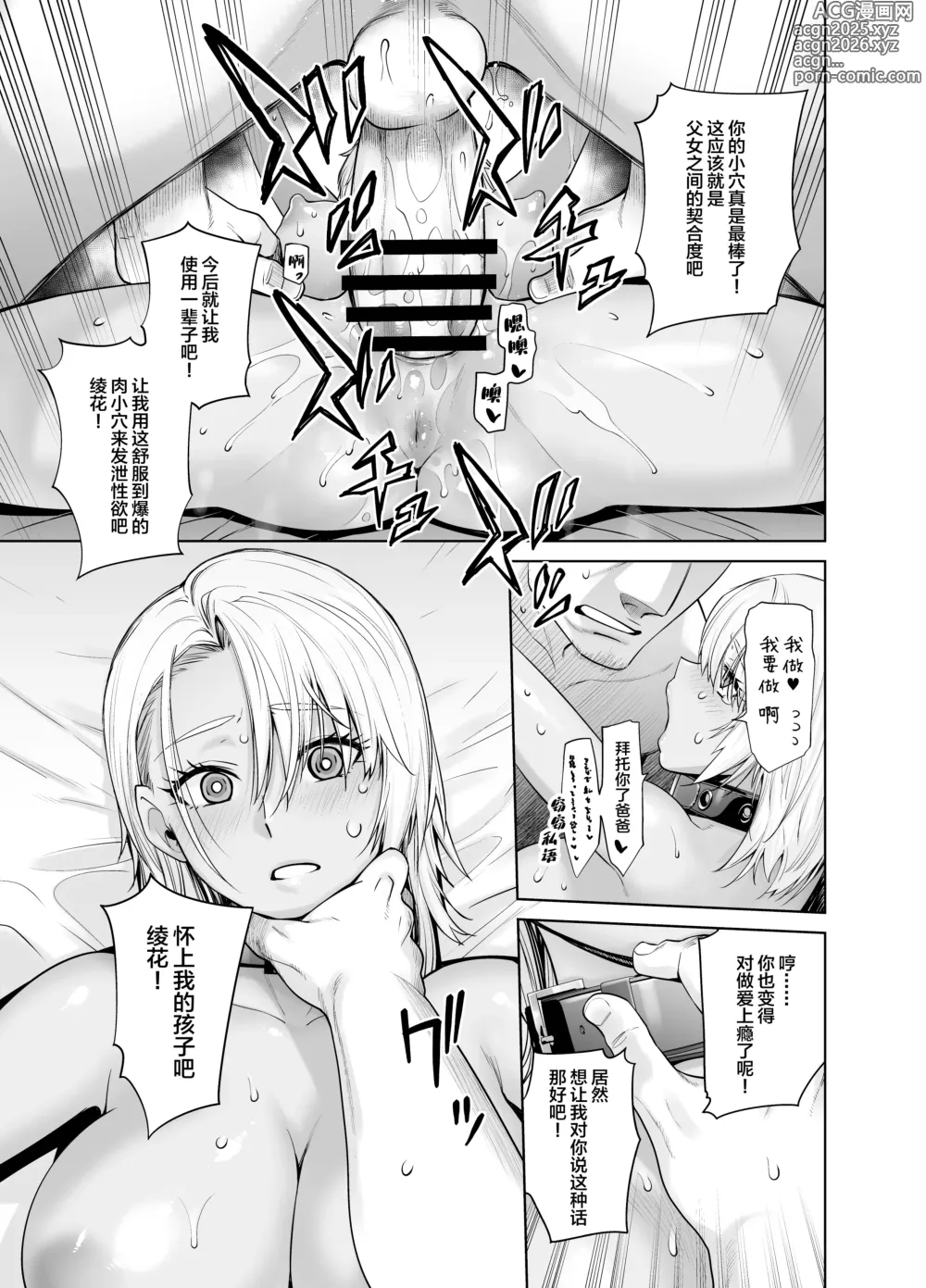 Page 27 of doujinshi Galmusume ga Chichioya tono AijouX 3