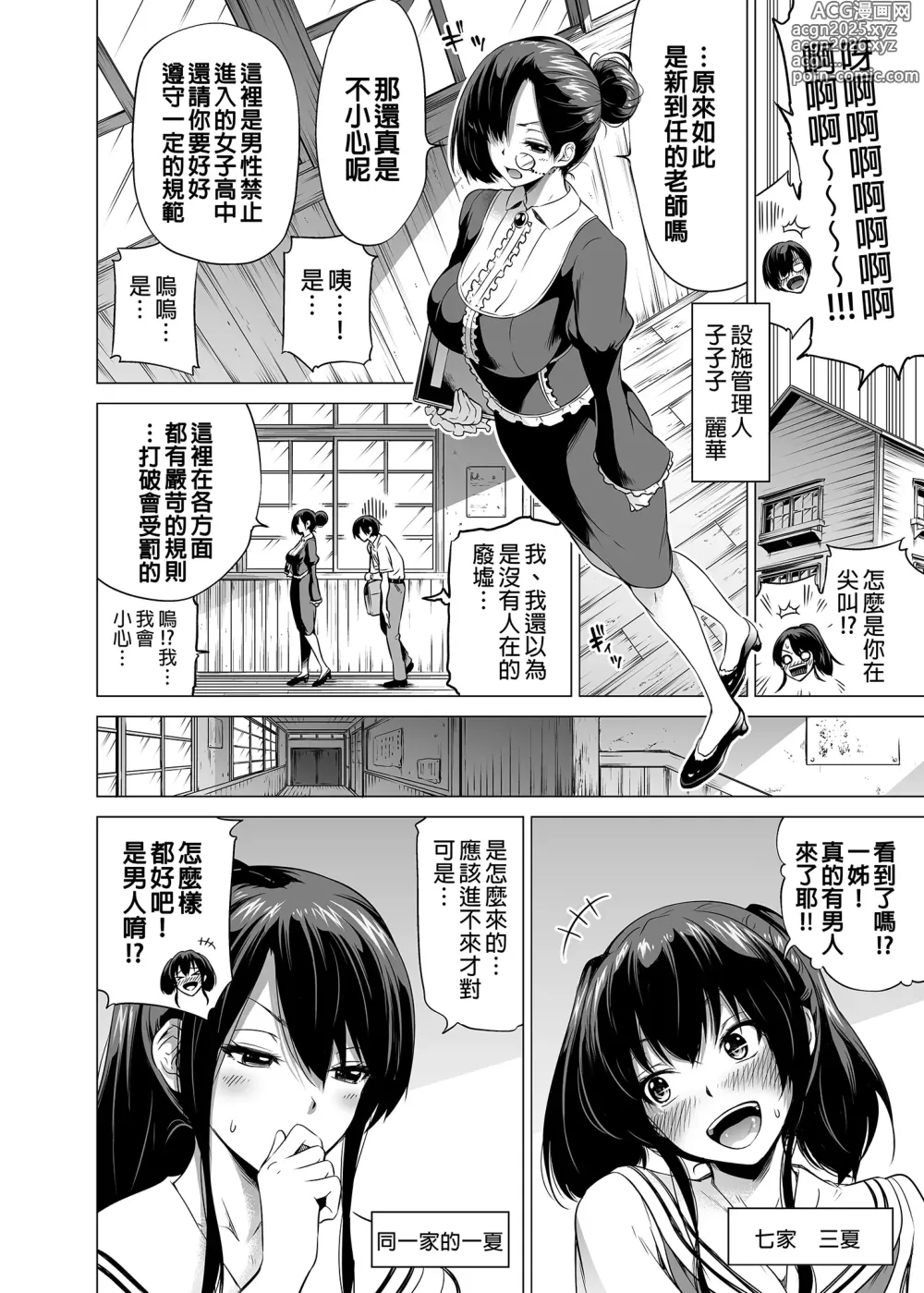 Page 10 of doujinshi Nanaka no Rakuen(1-8) Saishuumaki ~Inaka no Gakkou de Bishoujo Harem~ Nanaka no Rakuen Hen