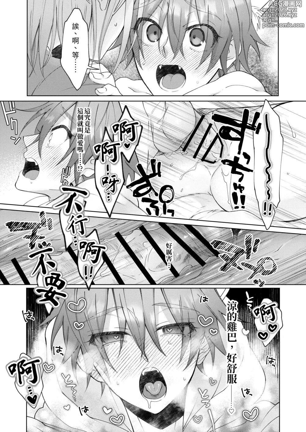 Page 22 of doujinshi 得了發情貓病的我，看來要我的兩位男性朋友內射我才能治好病.....!?