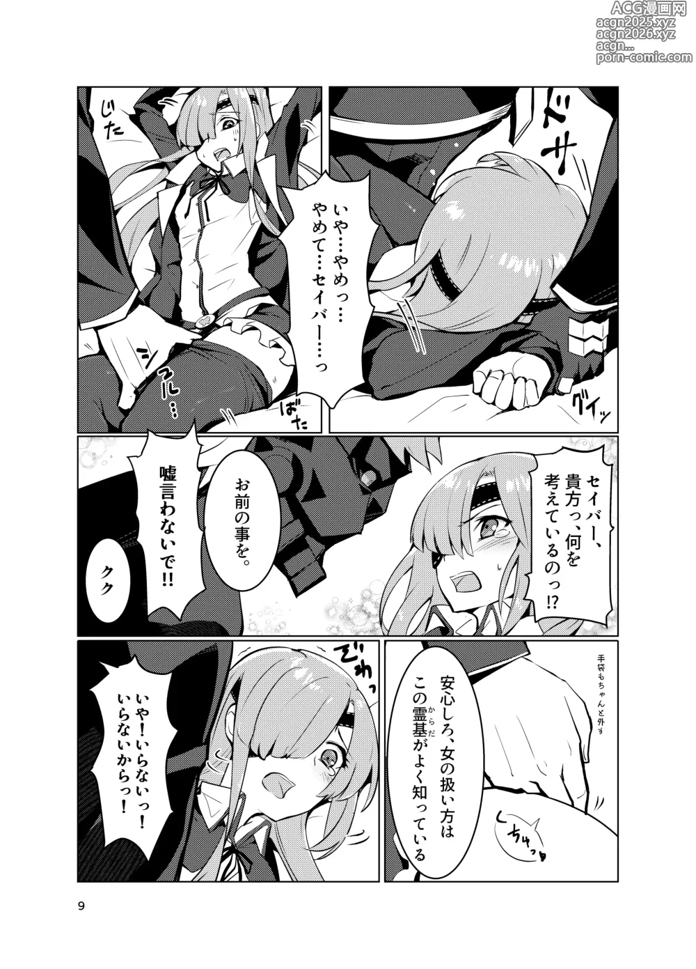 Page 9 of doujinshi Ophelia to no Kizuna Level ga 1 Agatta!