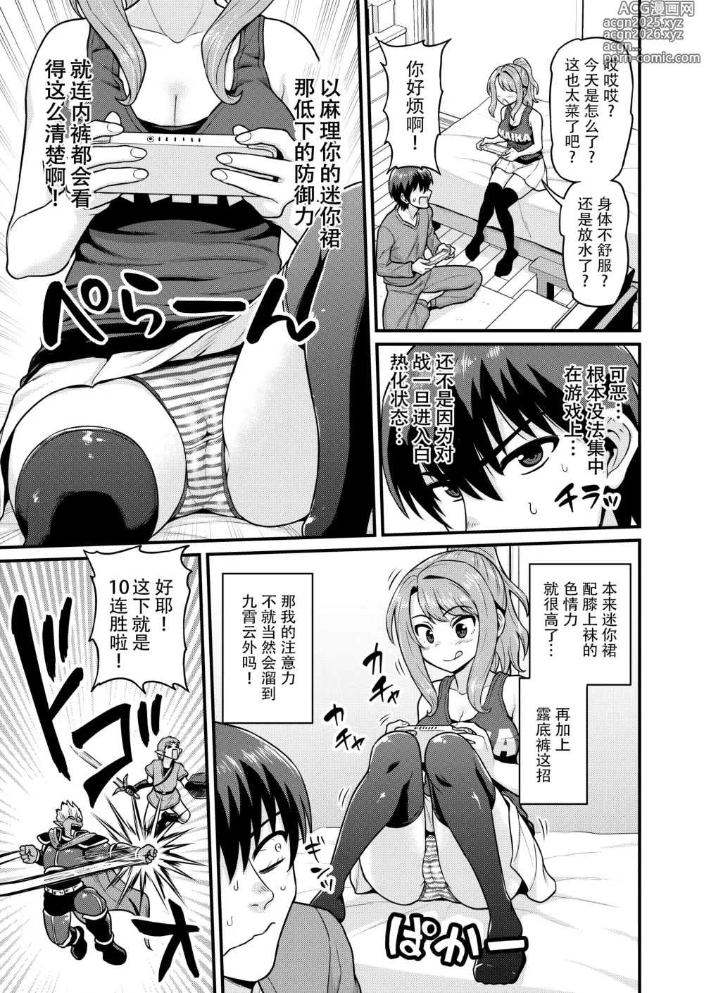 Page 6 of doujinshi Game Tomodachi no Onnanoko to Yaru Hanashi (decensored)