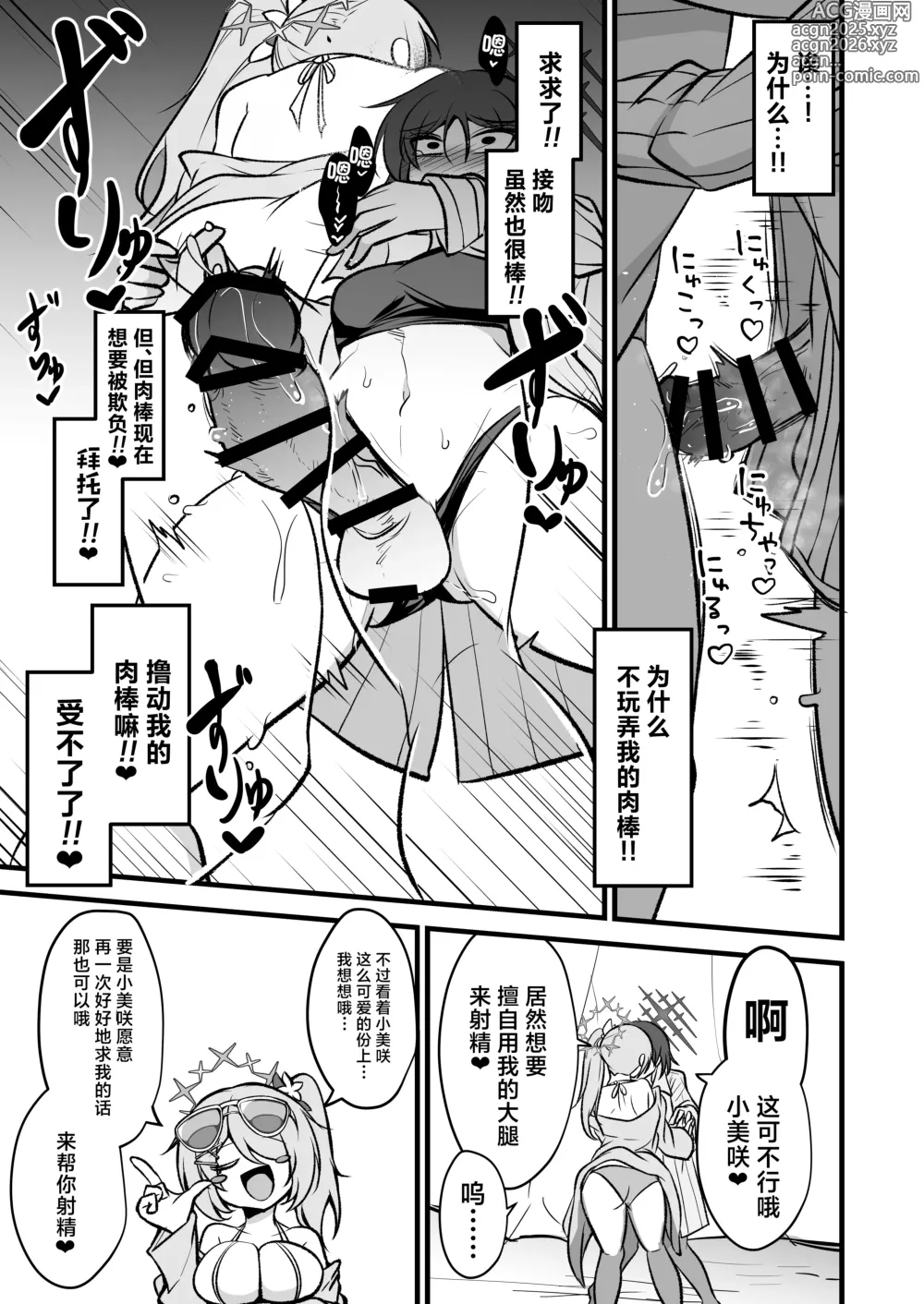 Page 8 of doujinshi Do-S Hiyori VS Futa-chin Misaki-chan