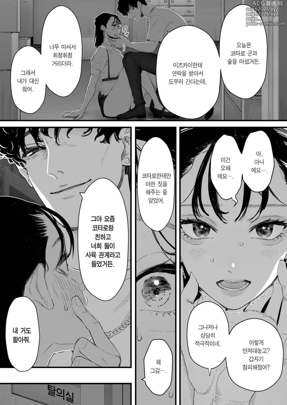 Page 21 of doujinshi 나는 소꿉친구의 개. 소꿉친구는 선배의 암캐.