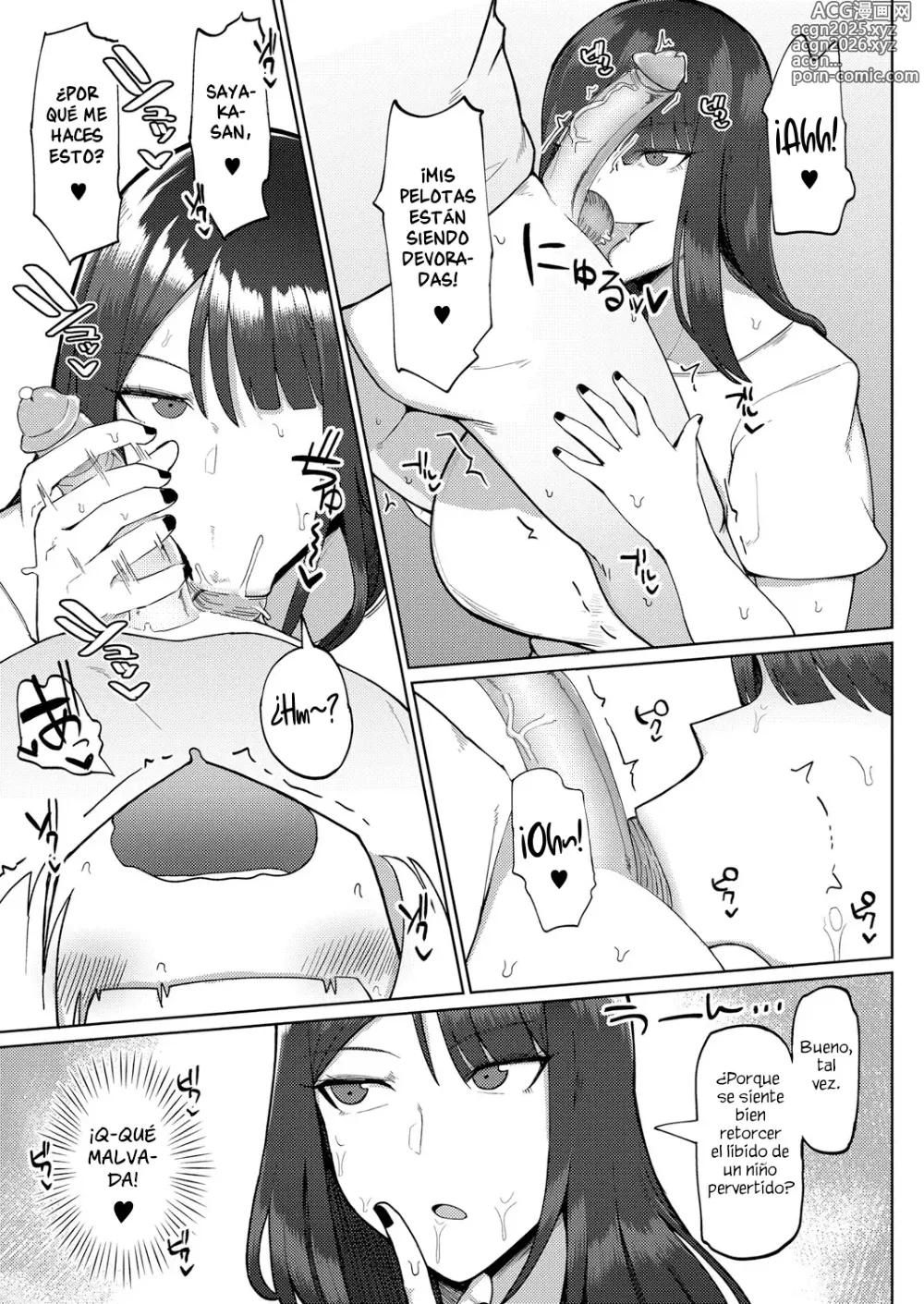 Page 13 of manga ¡Aterradora! La Onee-san que destruye el libido