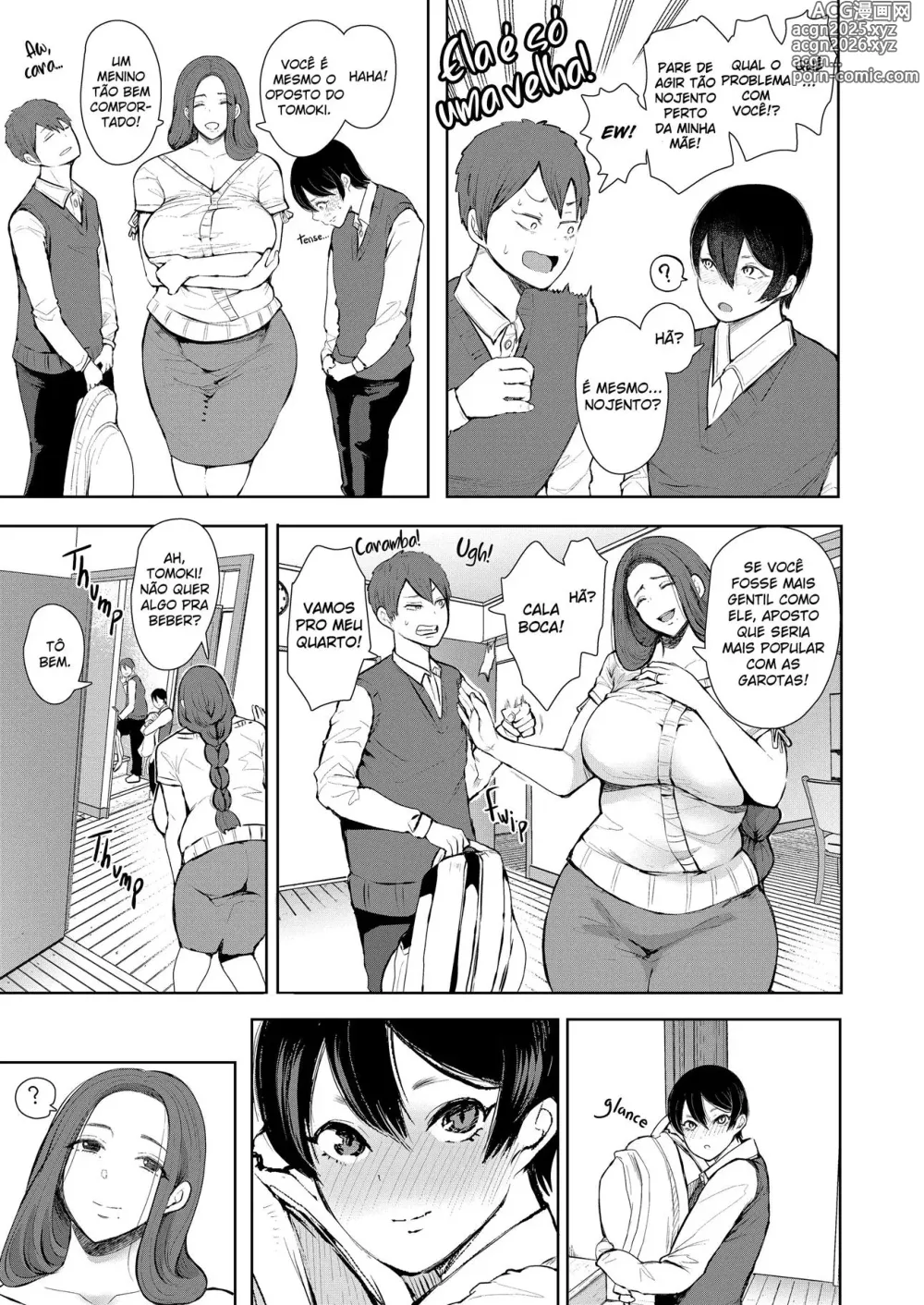 Page 12 of doujinshi Mukashi no Uwaki Aite no Ko ga Jitsu wa Watashi no Musuko no Doukyuusei de... Ch. 1-3