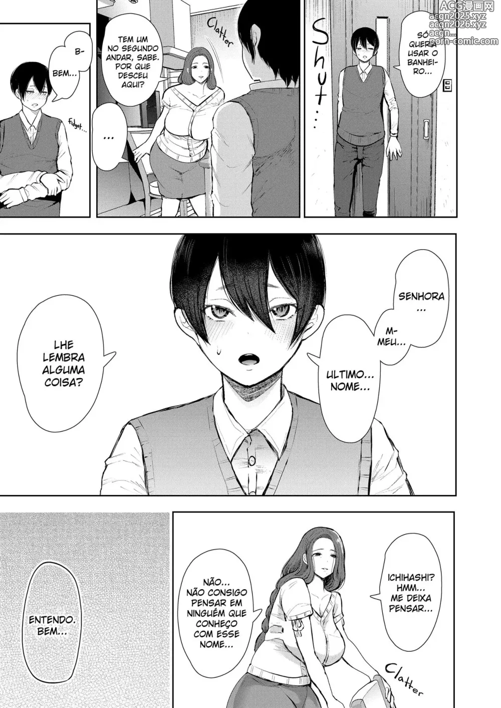 Page 14 of doujinshi Mukashi no Uwaki Aite no Ko ga Jitsu wa Watashi no Musuko no Doukyuusei de... Ch. 1-3