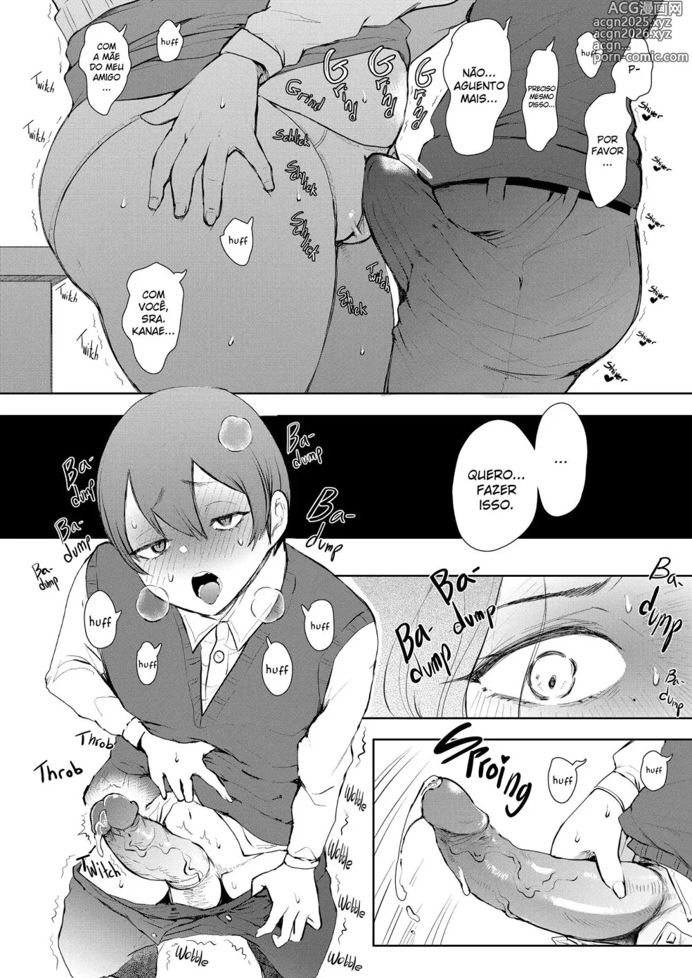 Page 19 of doujinshi Mukashi no Uwaki Aite no Ko ga Jitsu wa Watashi no Musuko no Doukyuusei de... Ch. 1-3