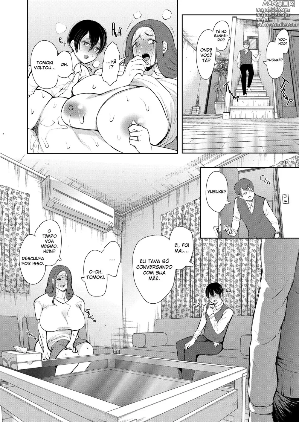 Page 35 of doujinshi Mukashi no Uwaki Aite no Ko ga Jitsu wa Watashi no Musuko no Doukyuusei de... Ch. 1-3