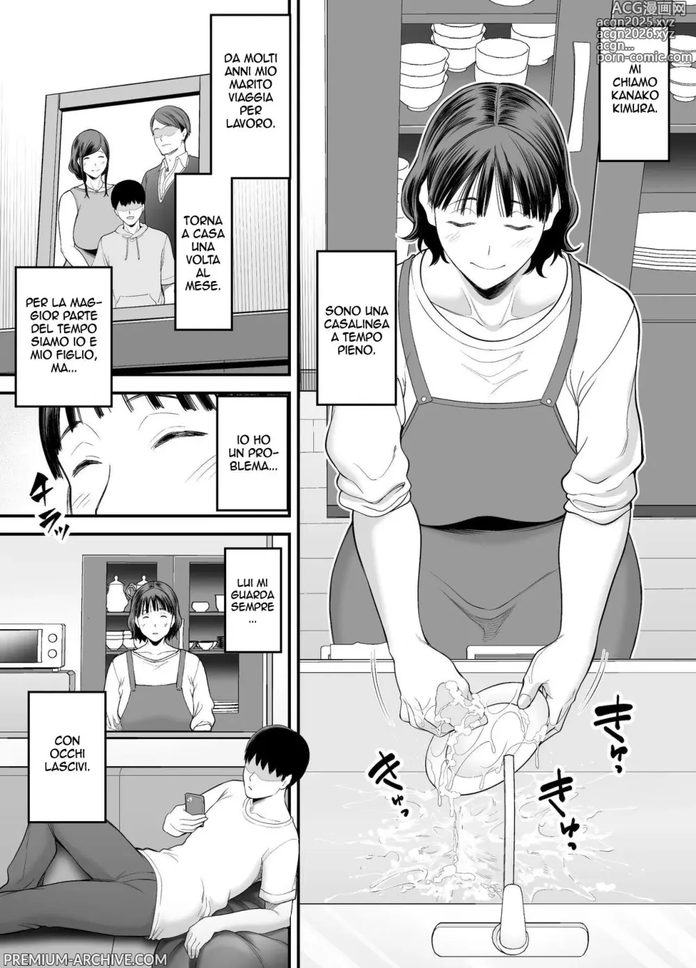 Page 2 of doujinshi Mia Madre sta Cercando di Sedurmi ?