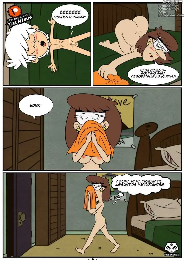 Page 161 of doujinshi The loud house misc