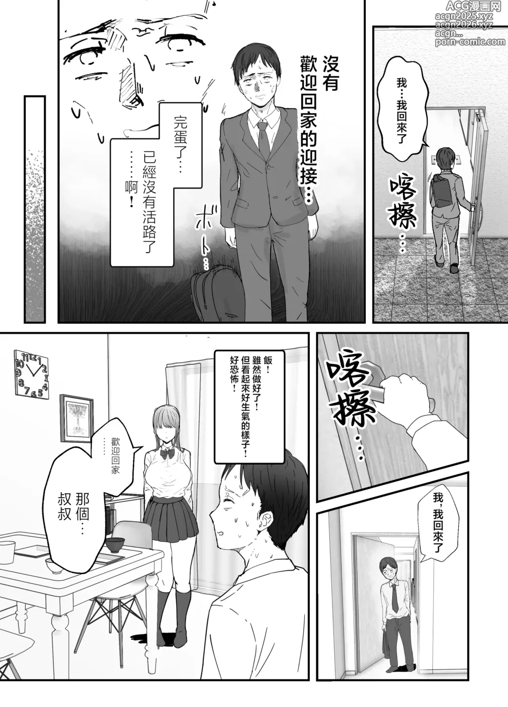 Page 15 of doujinshi 同居的爆乳JK姪女會用疼愛SEX来治愈社畜上班族