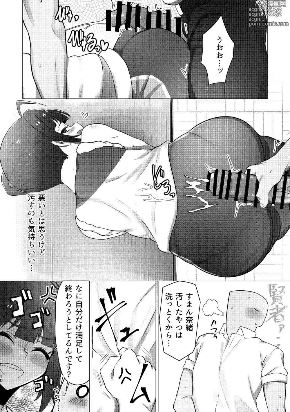 Page 9 of doujinshi Tantou no Yokoyama Nao-san no Oshiri ni Miryou Sareru Hon