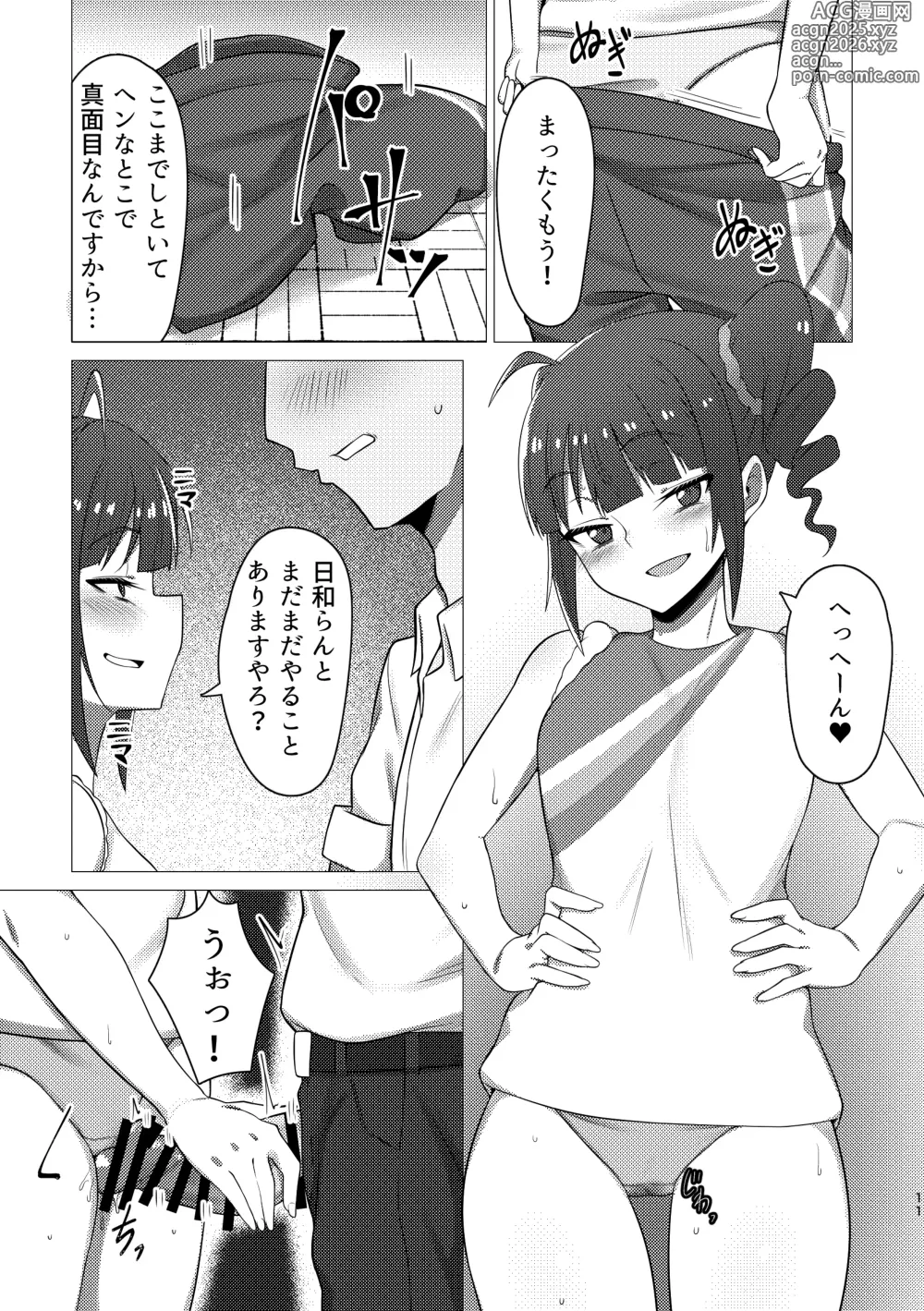 Page 10 of doujinshi Tantou no Yokoyama Nao-san no Oshiri ni Miryou Sareru Hon