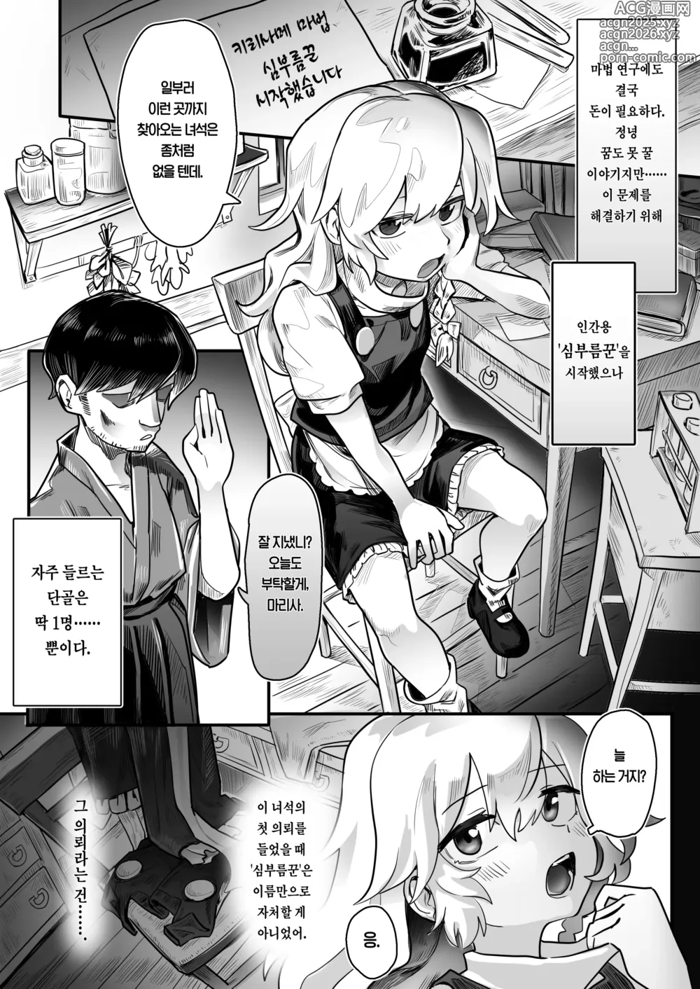 Page 2 of doujinshi 심부름꾼 마리사