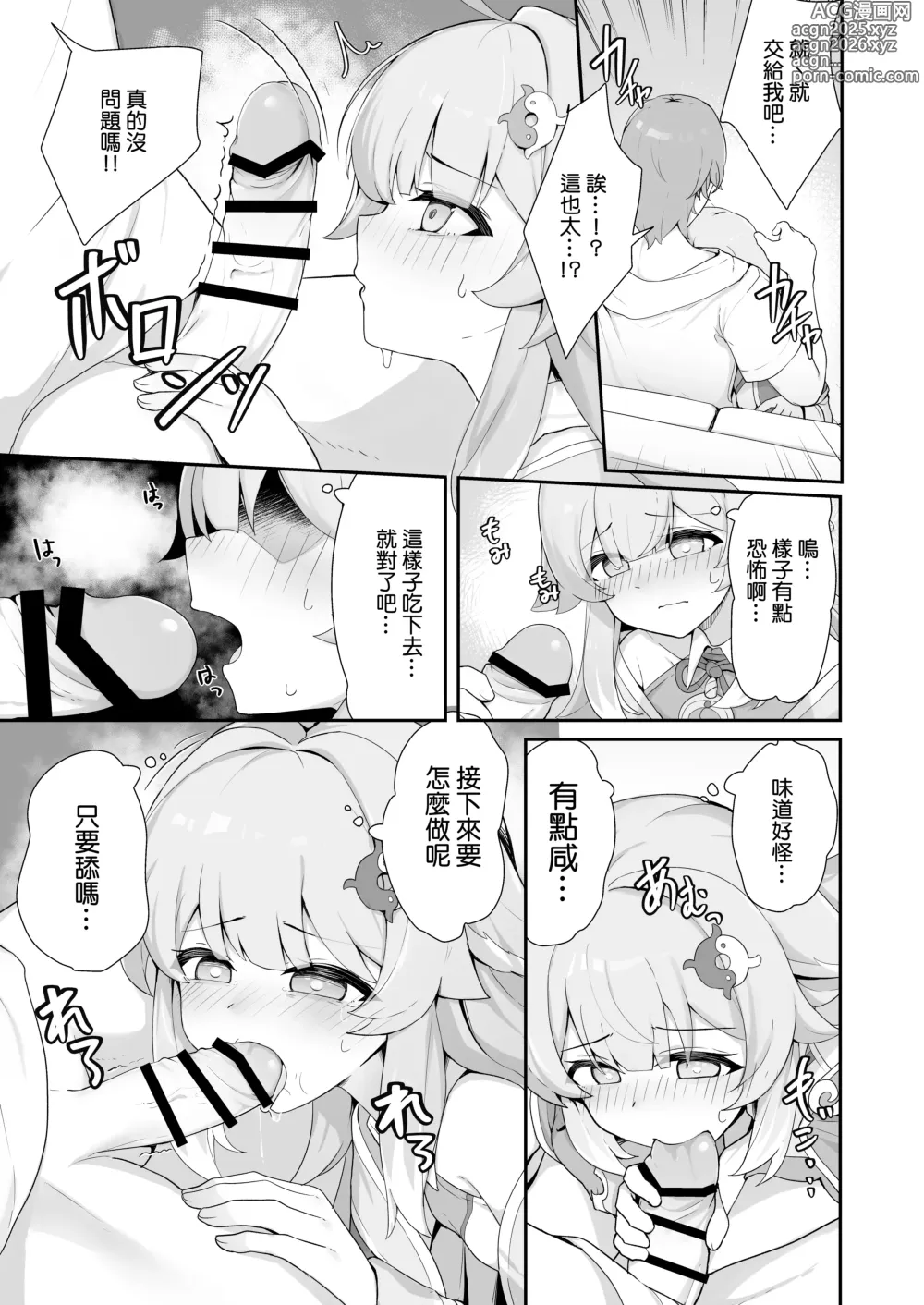 Page 4 of doujinshi Huohuo to Ecchi na Tanryoku Kunren