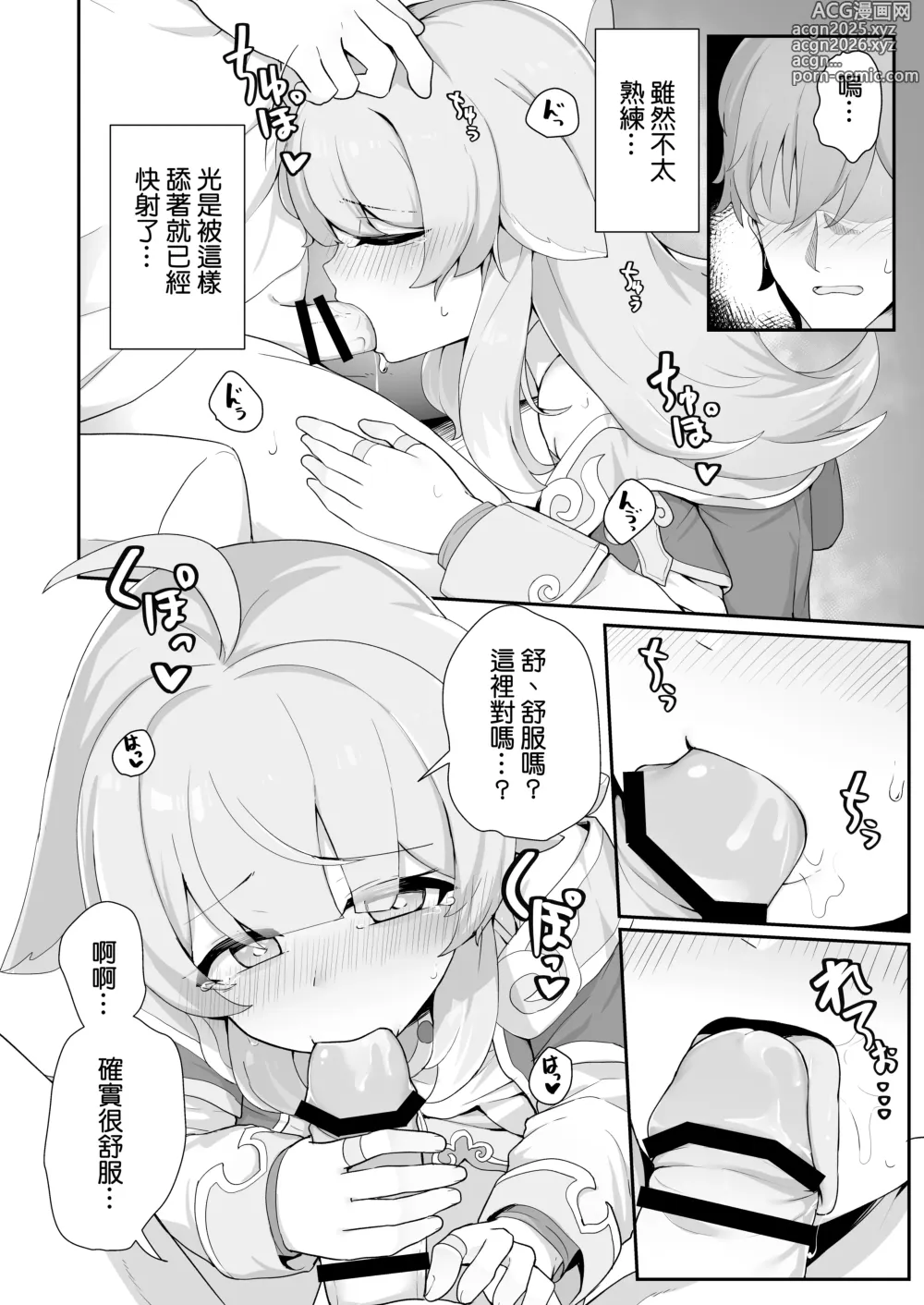 Page 5 of doujinshi Huohuo to Ecchi na Tanryoku Kunren