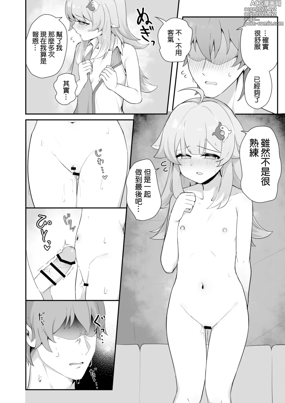 Page 7 of doujinshi Huohuo to Ecchi na Tanryoku Kunren