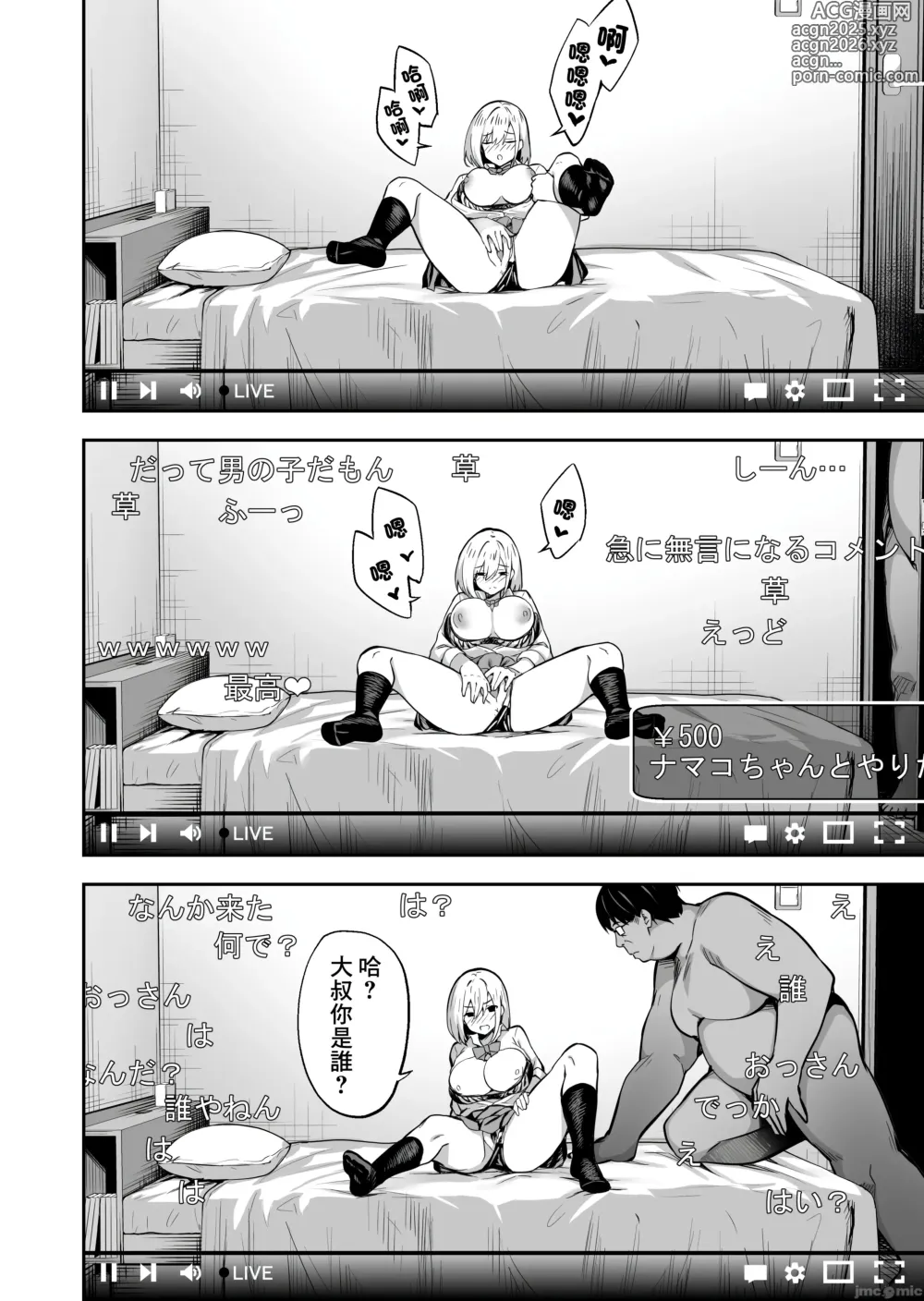 Page 8 of doujinshi 配信女子ナマコの生出し配信