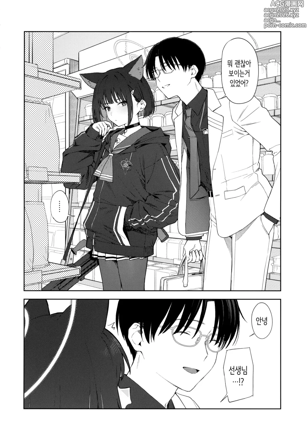 Page 3 of doujinshi 오늘 밤에는 검은 고양이와.