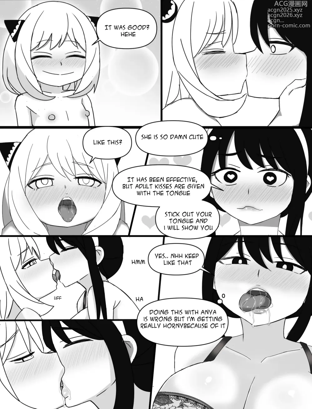 Page 8 of imageset Open The Door, Get On The Floor, Everybody Watches Anya Get Raped By Yor