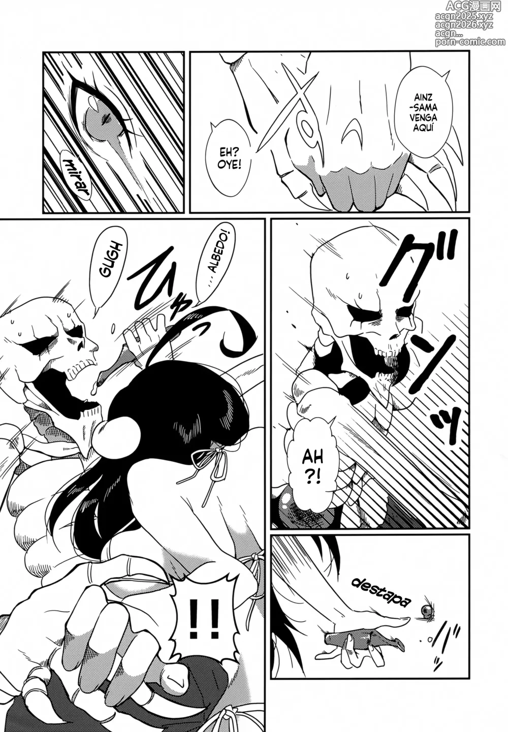 Page 11 of doujinshi Albedo san y el mar!