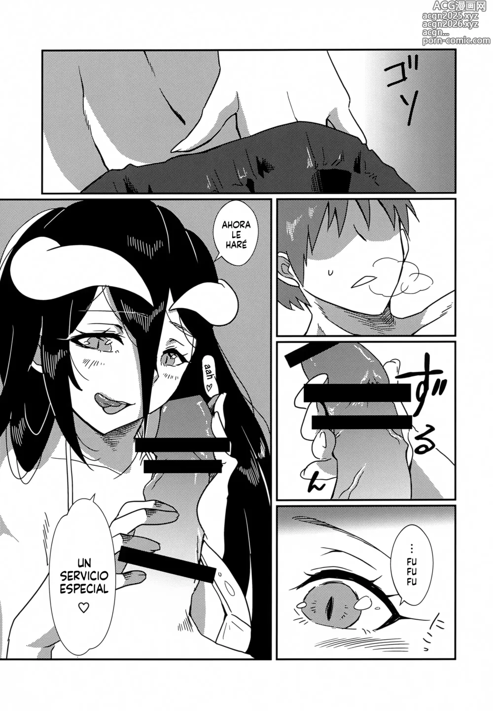 Page 15 of doujinshi Albedo san y el mar!