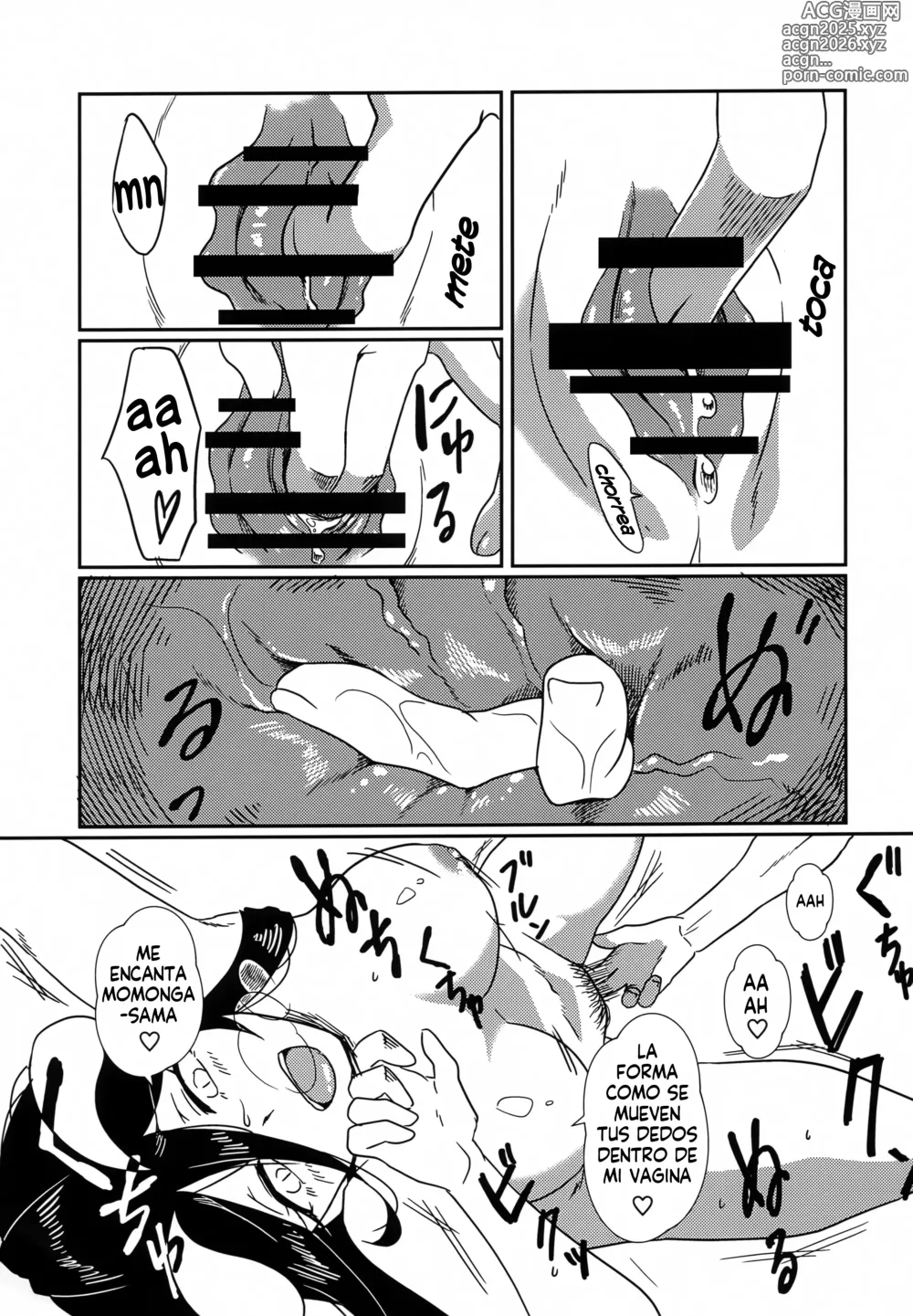 Page 19 of doujinshi Albedo san y el mar!