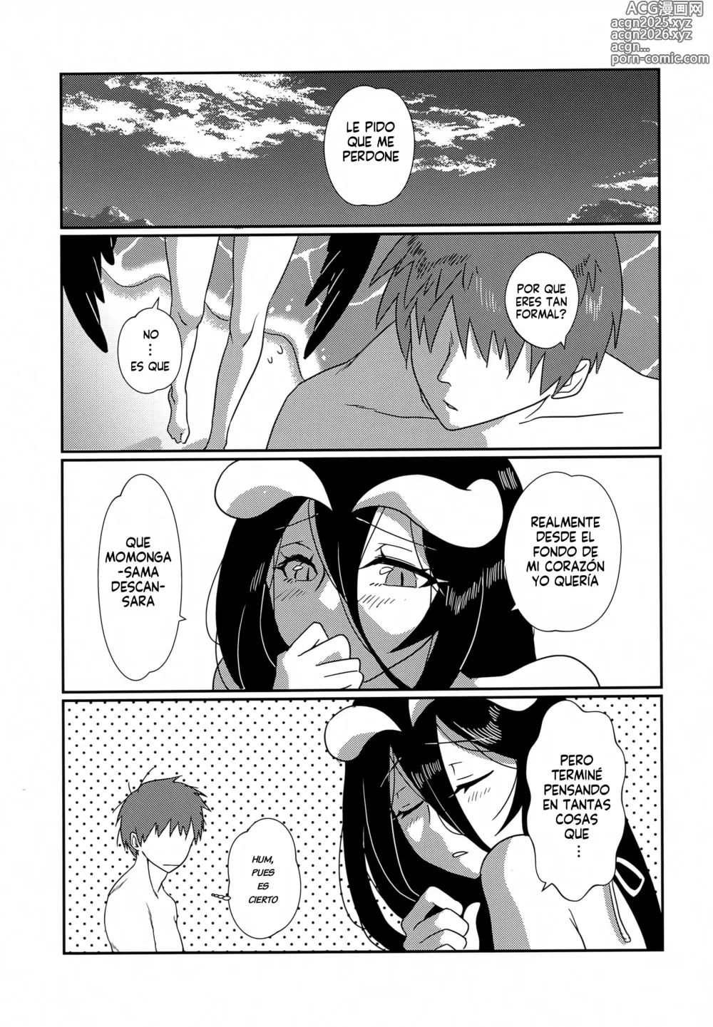 Page 25 of doujinshi Albedo san y el mar!