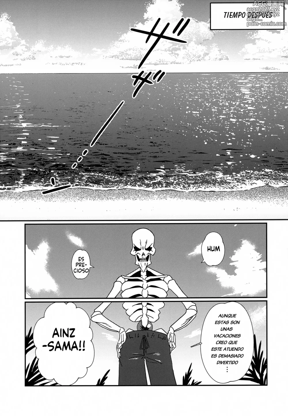 Page 9 of doujinshi Albedo san y el mar!