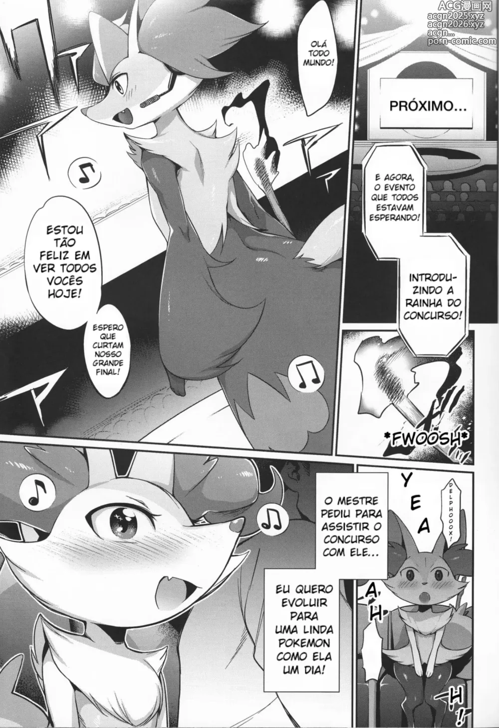 Page 2 of doujinshi Doryokuchi Ecchi 252 (Pokémon) [Portuguese] complete