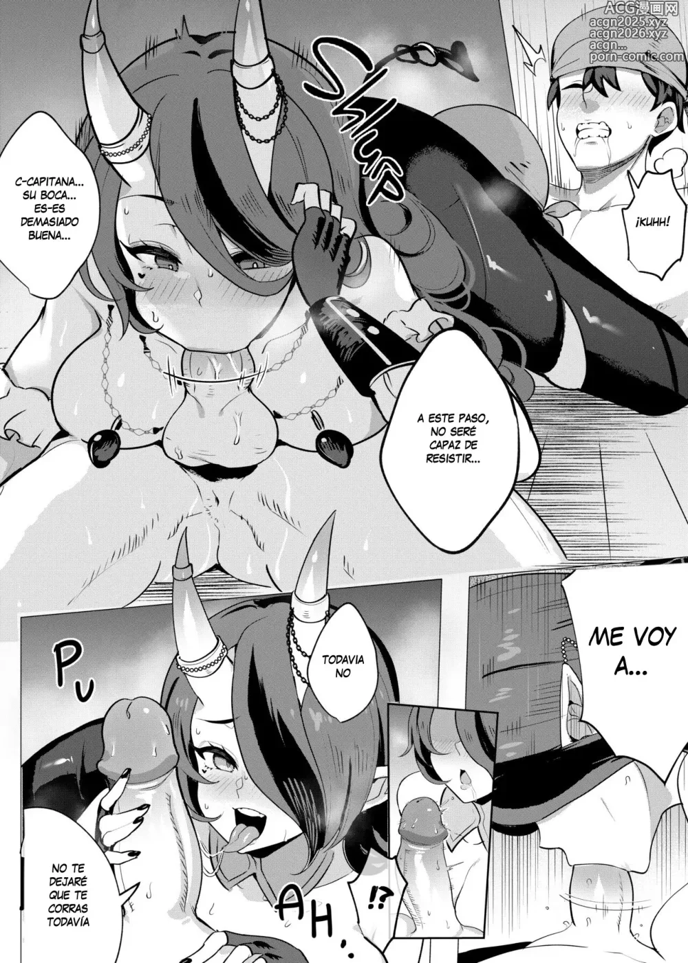 Page 12 of doujinshi The Captains Order (decensored)