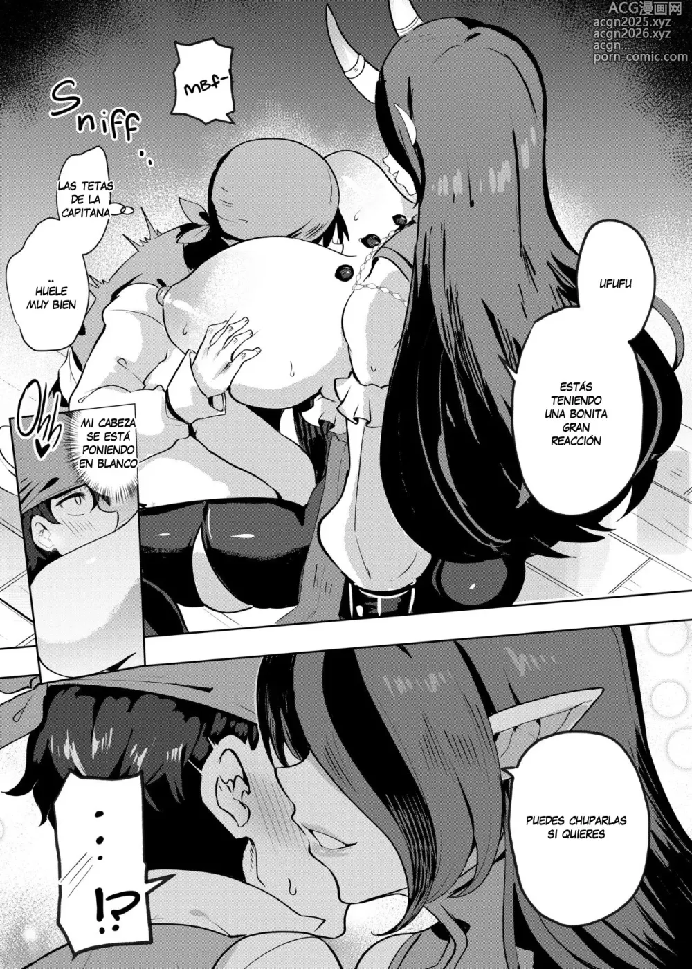 Page 9 of doujinshi The Captains Order (decensored)