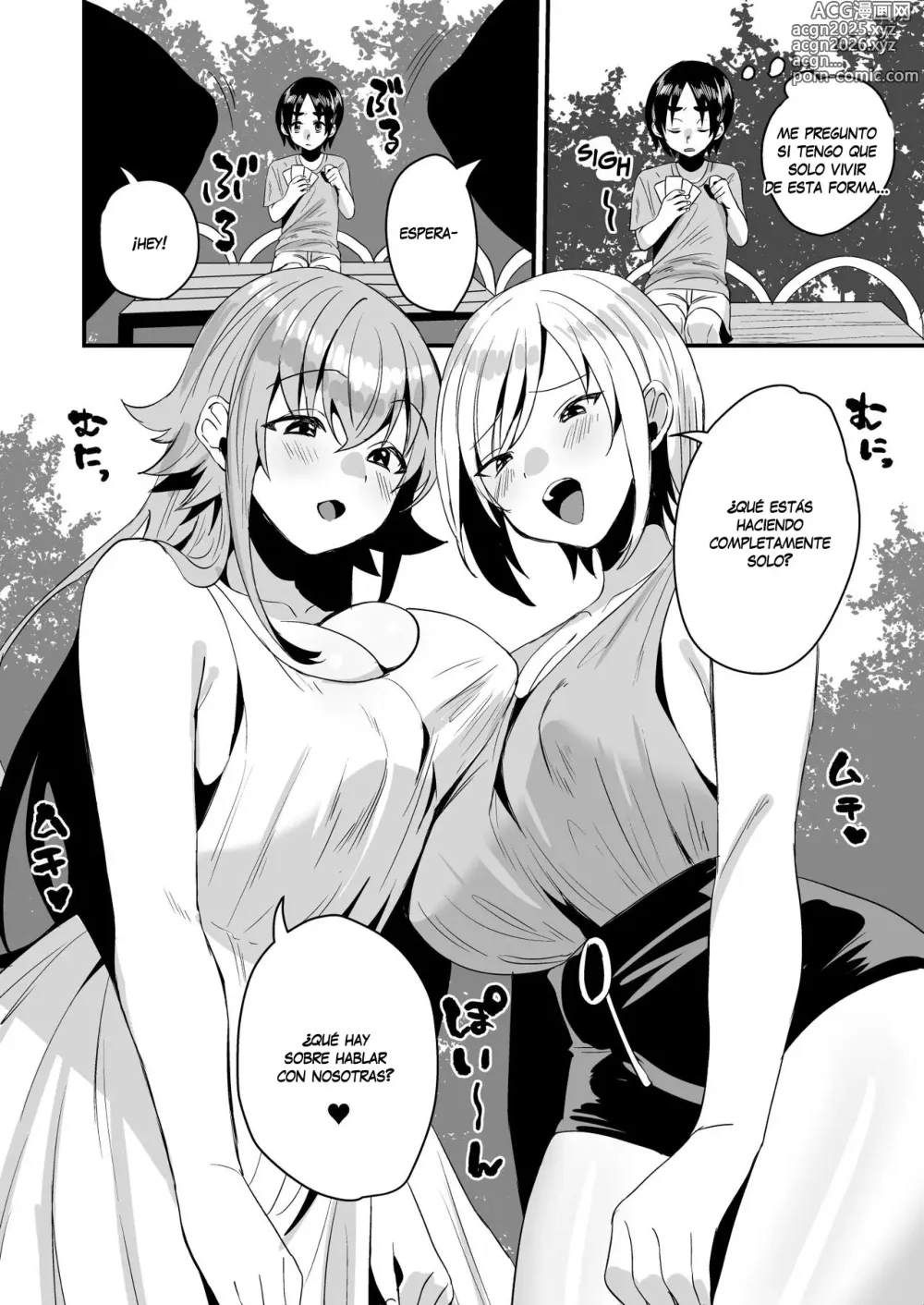 Page 4 of doujinshi Lotion Succubus no Nurunuru Sakusei Inmu W