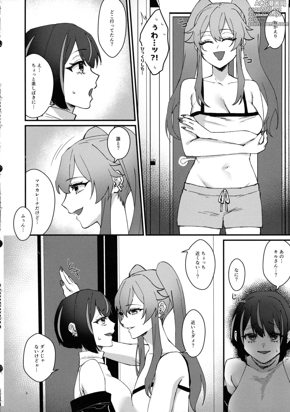 Page 8 of doujinshi Kiss Relax