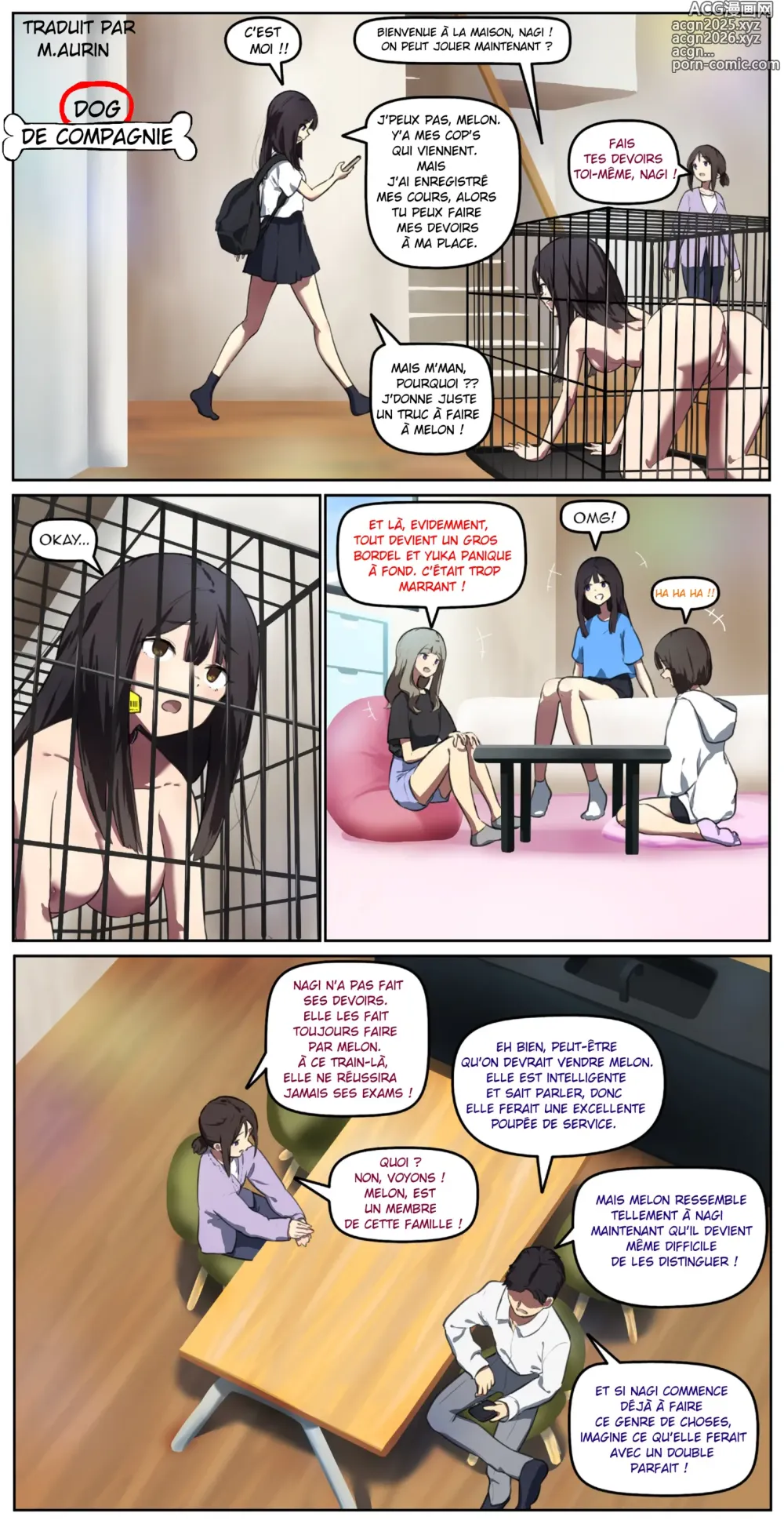 Page 1 of doujinshi - Dog de Compagnie -