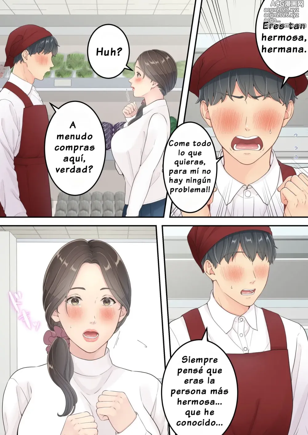 Page 5 of doujinshi Matomo na Okaa-san ga Musuko to Onaidoshi na Otokonoko to Amaama Furin Ryokou shichau Hanashi