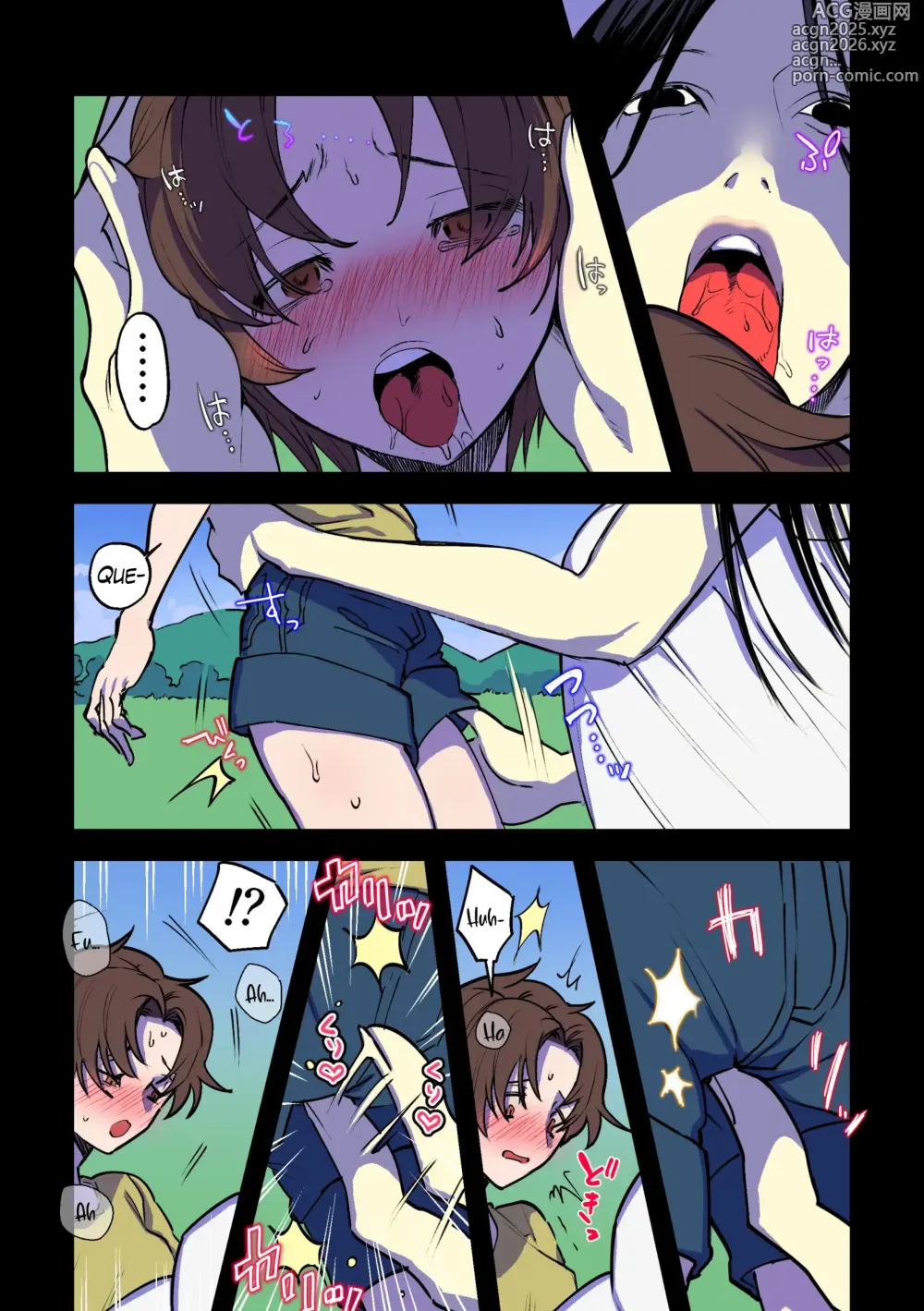 Page 7 of doujinshi Un Verano Eterno de Amor Yuri ~Fantasma Futanari x Chica Inocente~