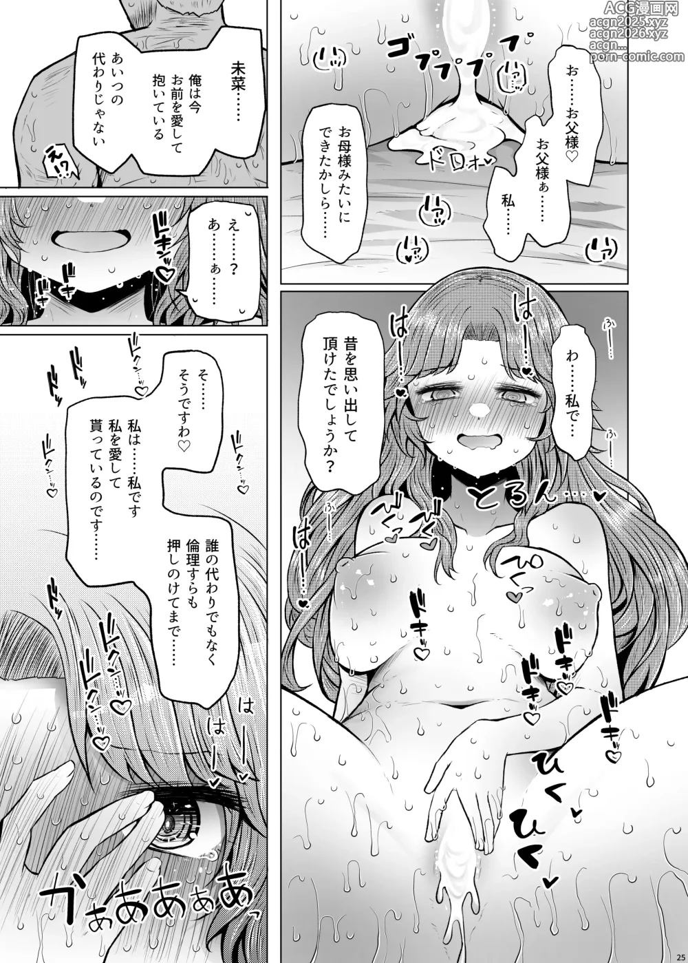 Page 25 of doujinshi Idensei Shikkan no Risk ga Nai nara Papa to Kozukuri Shite mo Ii yo ne 5