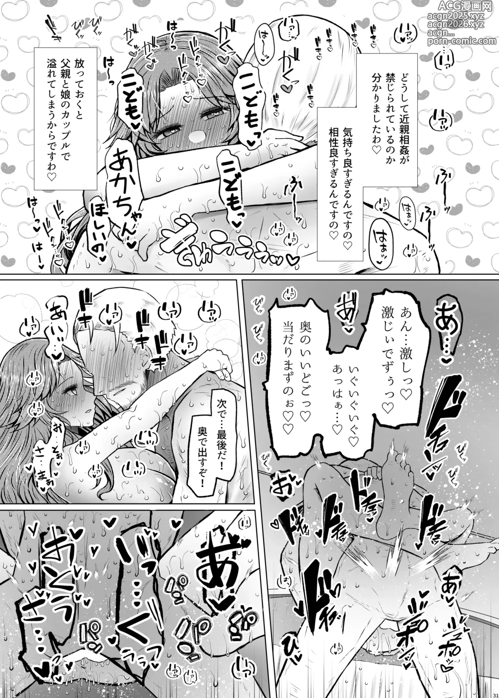 Page 31 of doujinshi Idensei Shikkan no Risk ga Nai nara Papa to Kozukuri Shite mo Ii yo ne 5