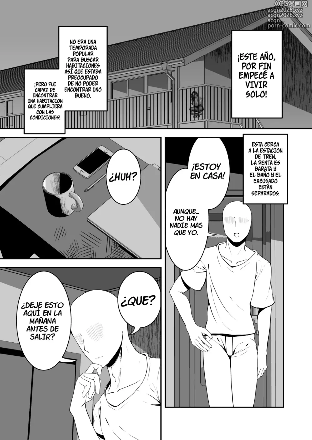 Page 2 of doujinshi Una Historia Sobre Mí Siendo Atacado Sexualmente Por Una Fantasma