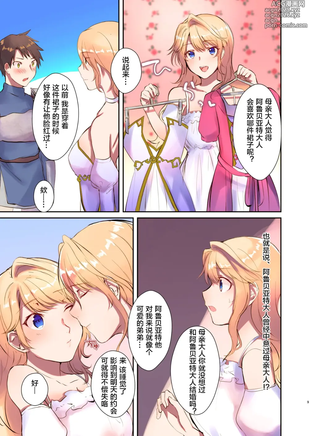 Page 9 of doujinshi How to rescue the Demon King (decensored)