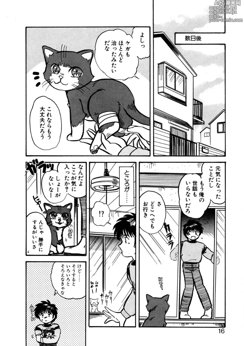 Page 13 of manga A Stray Cat on the Street